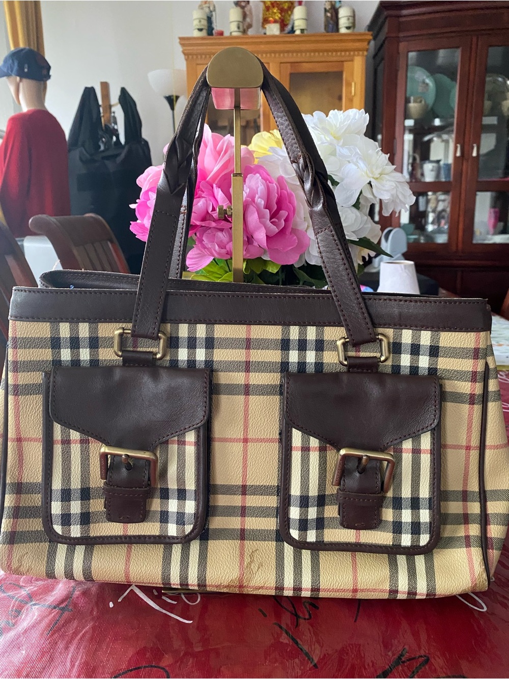 Burberry Vintage Hypermarket Check Satchel
